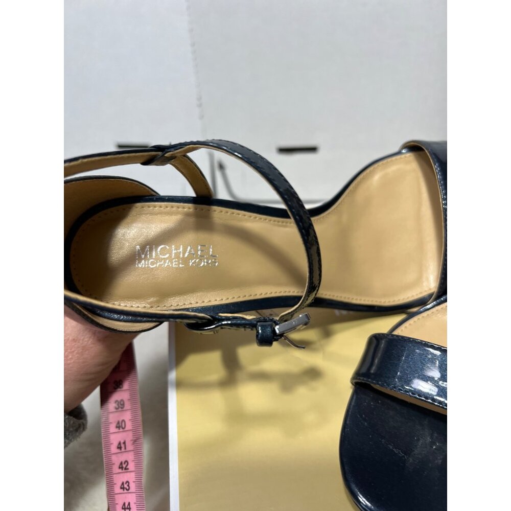 Michael Michael Kors Simone admiral mid sandal heel women size 8.5 M - Picture 7 of 9